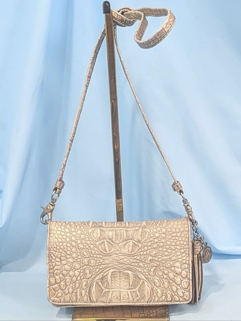 Brahmin Amelia Crossbody in Sugar Cane
